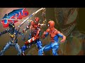 Venom  iron spiderman stop motion