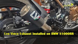 2022 BMW S1000RR | Leo Vince Exhaust Installed