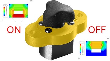Full workshop Tutorial | Designing a 2D MagSwitch in ANSYS Maxwell + Force & Flux Analysis