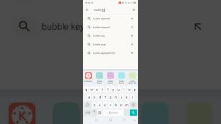 Bubble Keyboard Download Kaise kare #keyboards #youtube #godowndehsong #shorts screenshot 2