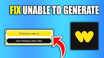 How To Fix Unable To Generate Shipping Label Whatnot App