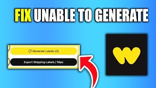 How To Fix Unable To Generate Shipping Label Whatnot App