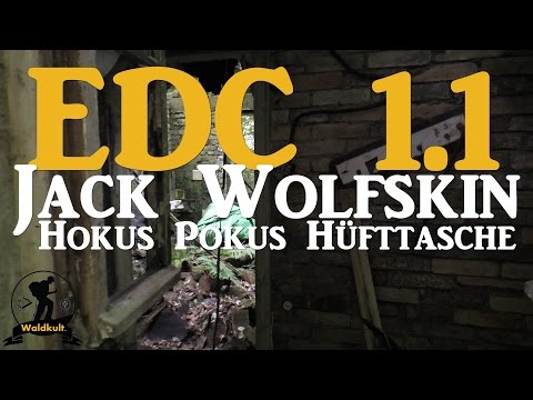 EDC 1.1 -  Hüfttasche - Jack Wolfskin Hokus Pokus - Meine tägliche Ausrüstung