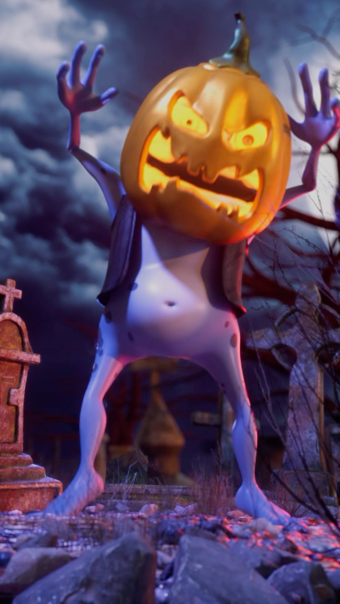 Trick or treat? #happyhalloween #scary #crazyfrog