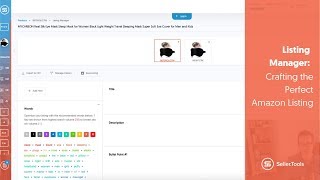 Crafting the Perfect Amazon Listing with the Seller.Tools Listing Manager