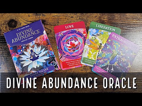 Divine Abundance Oracle | Unboxing and Flip Through