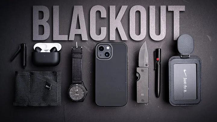 Mini Blackout EDC V3 (Everyday Carry) - What's In My Pockets Ep. 48