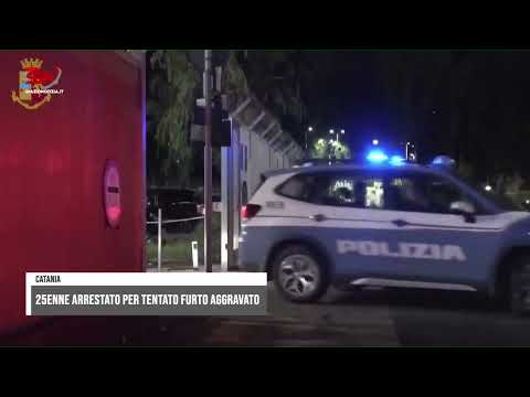 Catania, tentato furto aggravato e porto di oggetti atti ad offendere: arrestato 25enne