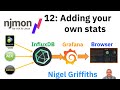 Njmon  influxdb  grafana series 12 adding your own data