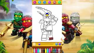 How To Color LEGO NinjaGo 2018 screenshot 5