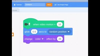 MakerFun LIVE: Video Sensing Game in Scratch