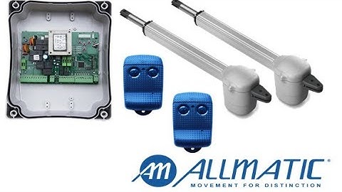 Programación central BIOS2 ECO Allmatic, Motor de Brazos Kineo400 (TUTORIAL).