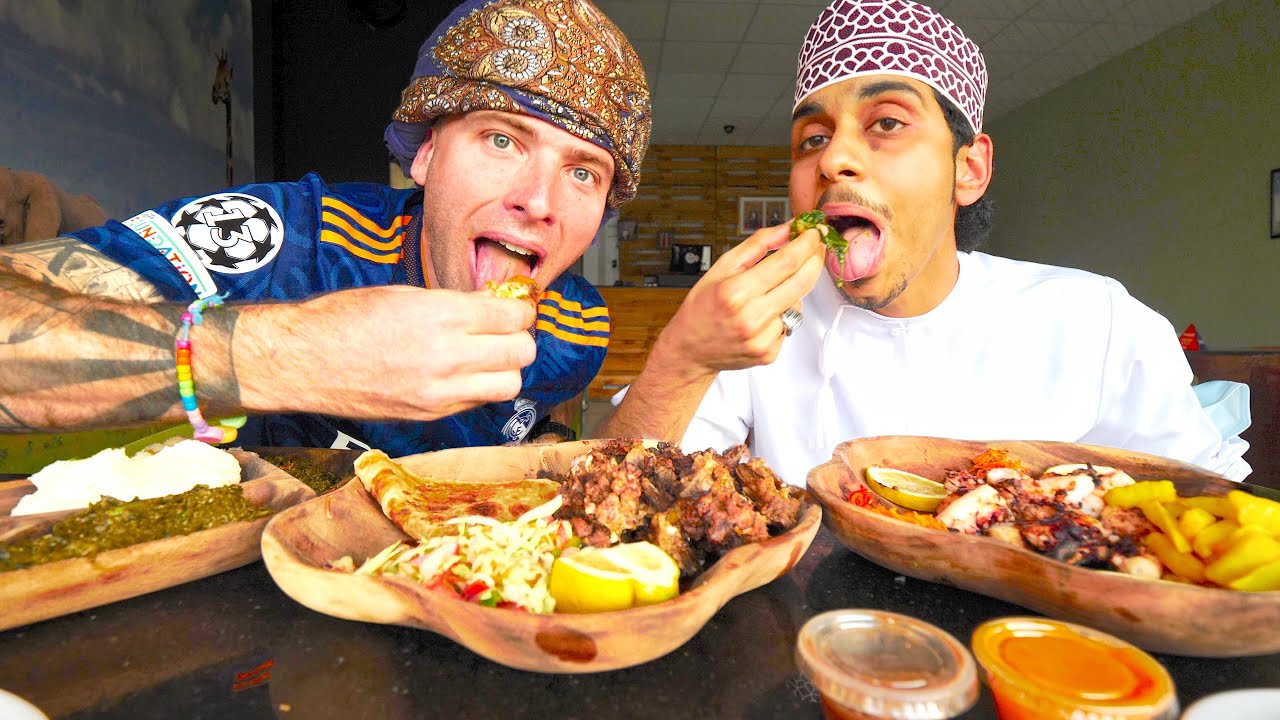 Настоящая ЗАНЗИБАРСКАЯ ЕДА в ОМАНЕ!! Гастрономический тур по Восточной Африке в Маскате, Оман!!