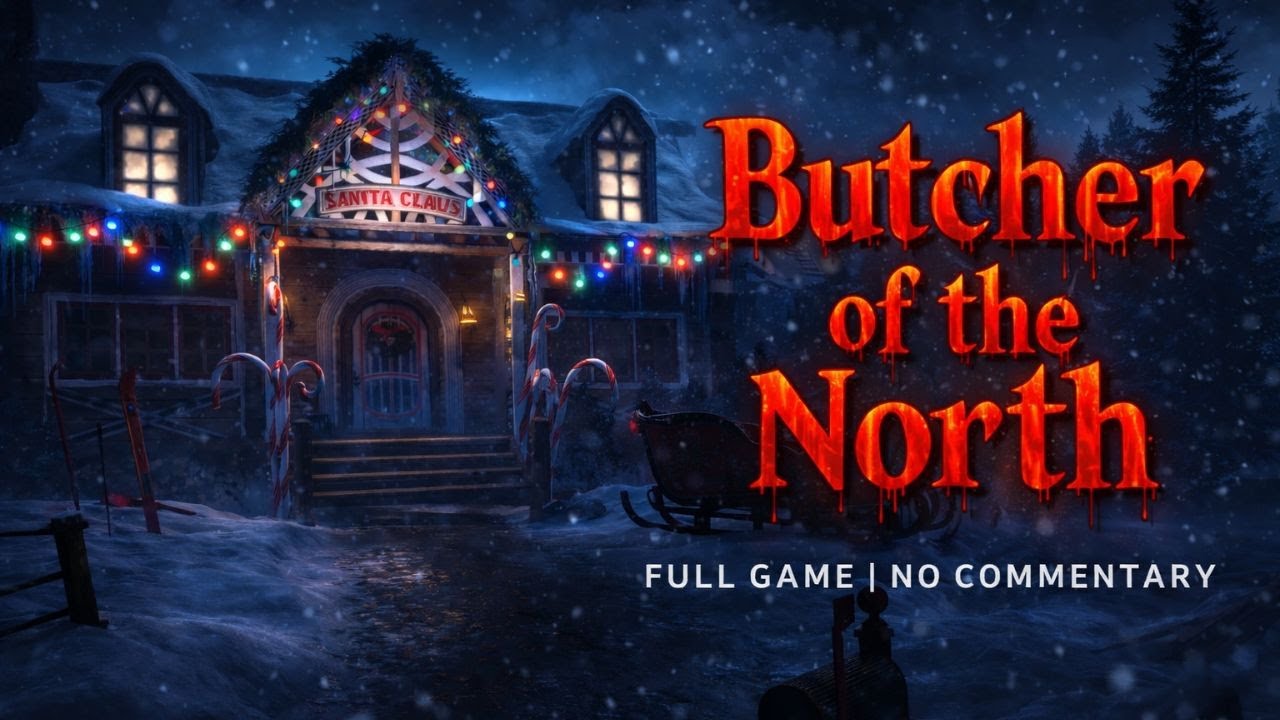 Butcher of the North Psychological Horror Game | Full Walkthrough & Ending | 4K 60FPS |No Commentary