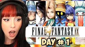 Final Fantasy IX | Playthrough: Day 1 | SarahJane @ The Nostalgia Box!