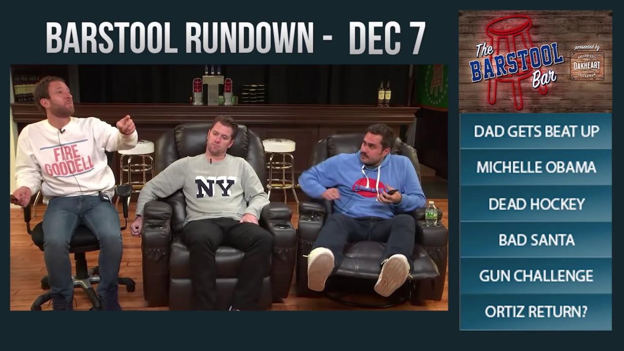 Barstool Rundown December 7, 2016 YouTube