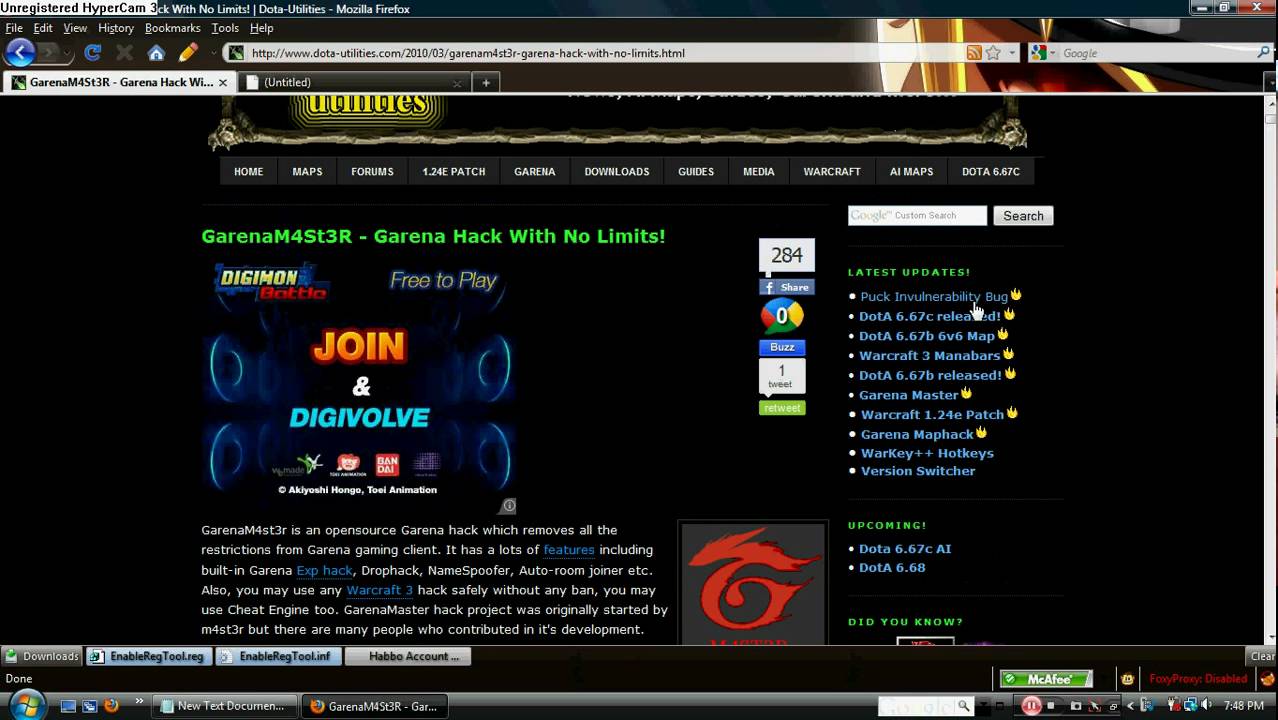 Garena master update YouTube