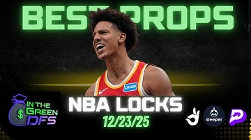 BEST NBA PROPS TODAY | BEST 5 BETS | TUESDAY 12/23/25 | BONUS BET 🔥