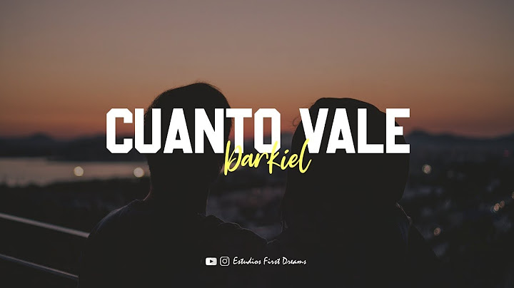 Darkiel - Cuanto Vale [Letra]