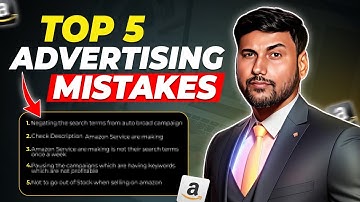 Avoid These 5 Costly Amazon PPC Mistakes | Tip 3 is a Game-Changer!