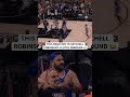 This Knicks fan prayed for that rebound 😂