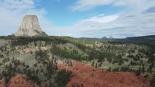 Devils Tower JTI Drone Shot 4k