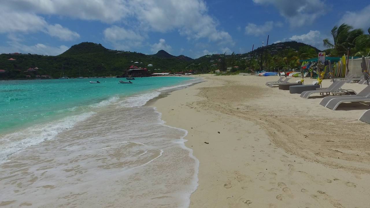 Taking it back to the beach in St Barths