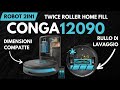 Robot lava aspira Conga 12090 Twice Roller Home Fill con innovativo rullo di lavaggio