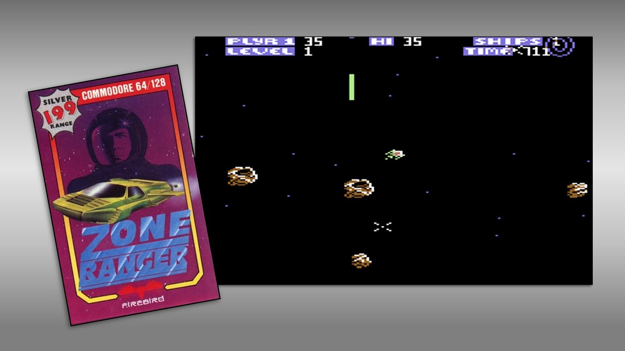 The Silverbird Selection Game Review - Zone Ranger (Commodore 64)