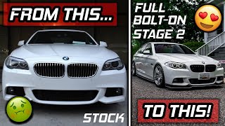 Building A BMW F10 535i N55 In 10 Minutes!