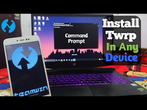 Install Twrp Recovery On Any Android With PC || Without Root Using Command prompt || 2020 Guide ||