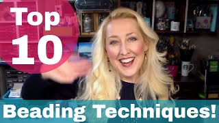 Top 10 Techniques for Beaded Jewelry! screenshot 1