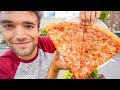 LIVING on DOLLAR PIZZA for 24 HOURS in NYC!