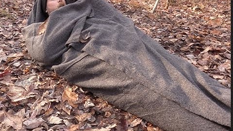 The Wool Blanket Sleeping Bag