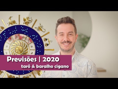 Previsões para os Signos 2020 | Tarô e Baralho Cigano – André Mantovanni