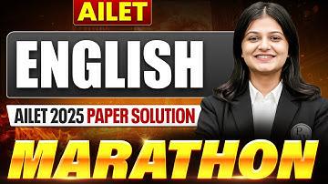 AILET 2026 English Marathon | Complete Revision in 1 Shot