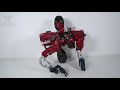 [Stop motion animation] The torso of Devastator! -DS02 Scavenger 4k