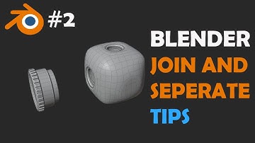 Blender For Beginners - How To Join And Separate Objects