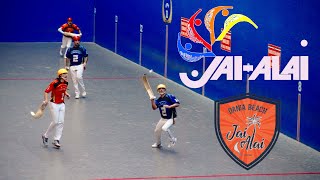 Dania Beach Jai Alai Partido | Johan & Yeche VS. Iturbide & Salegi