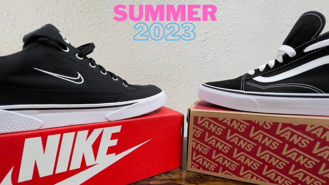 Undvigende Nogen som helst lukker Good To See - Vans Old Skool Vs. Nike GTS 97 Skate Shoe Summer 2023 Review  - YouTube