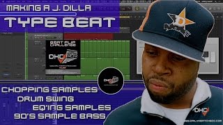  Making A Soul Beat Like J Dilla Chopping Samples Swing In Logic Pro X Tutorial 