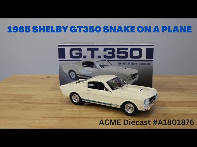 ACME 1:18 – Ford Mustang Shelby GT350R Street Fighter 1965 – Orange – Neuve