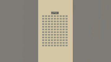 Find the  Number 30 - Math Quiz  #math #quiz #shorts