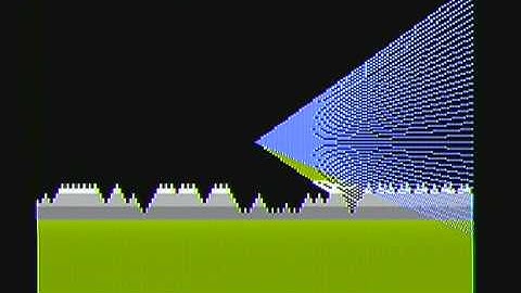 XGS PIC 16-Bit Bitmapped Mountains Demo