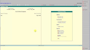 Debit note for Interest in Tally