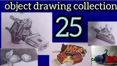 Object Drawing Collection | Elementary / intermediate grade exam | MAH AAC CET | suksoo