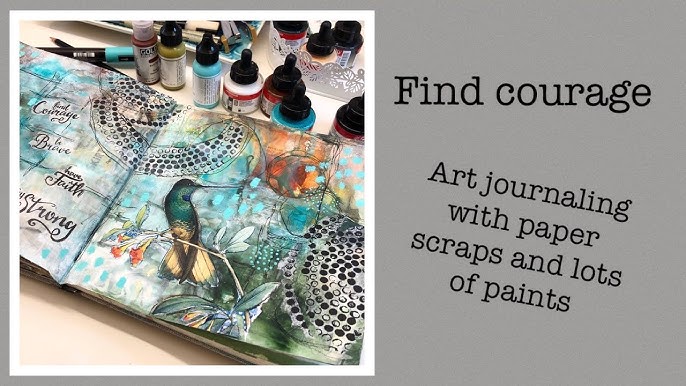 How to Start an Art Journal - Serenity in Suffering