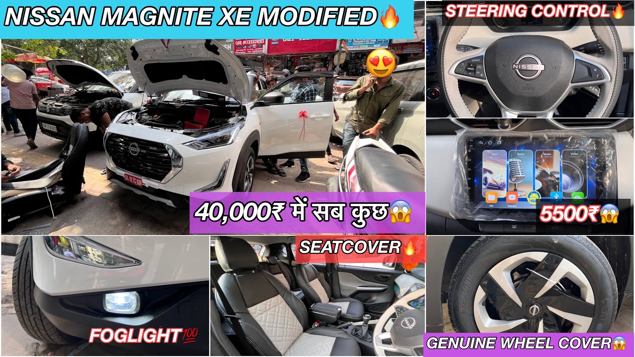 2022 NISSAN MAGNITE XE MODIFICATION🔥MAGNITE MODIFICATION🔥MAGNITE ...