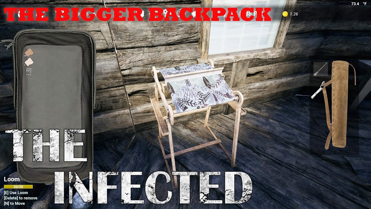 We crafted the new Backpack! The Infected E22