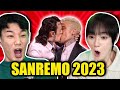 CANTANTI COREANI REAGISCONO A SANREMO 2023! (Blanco, Rosa Chemical, Mengoni... )